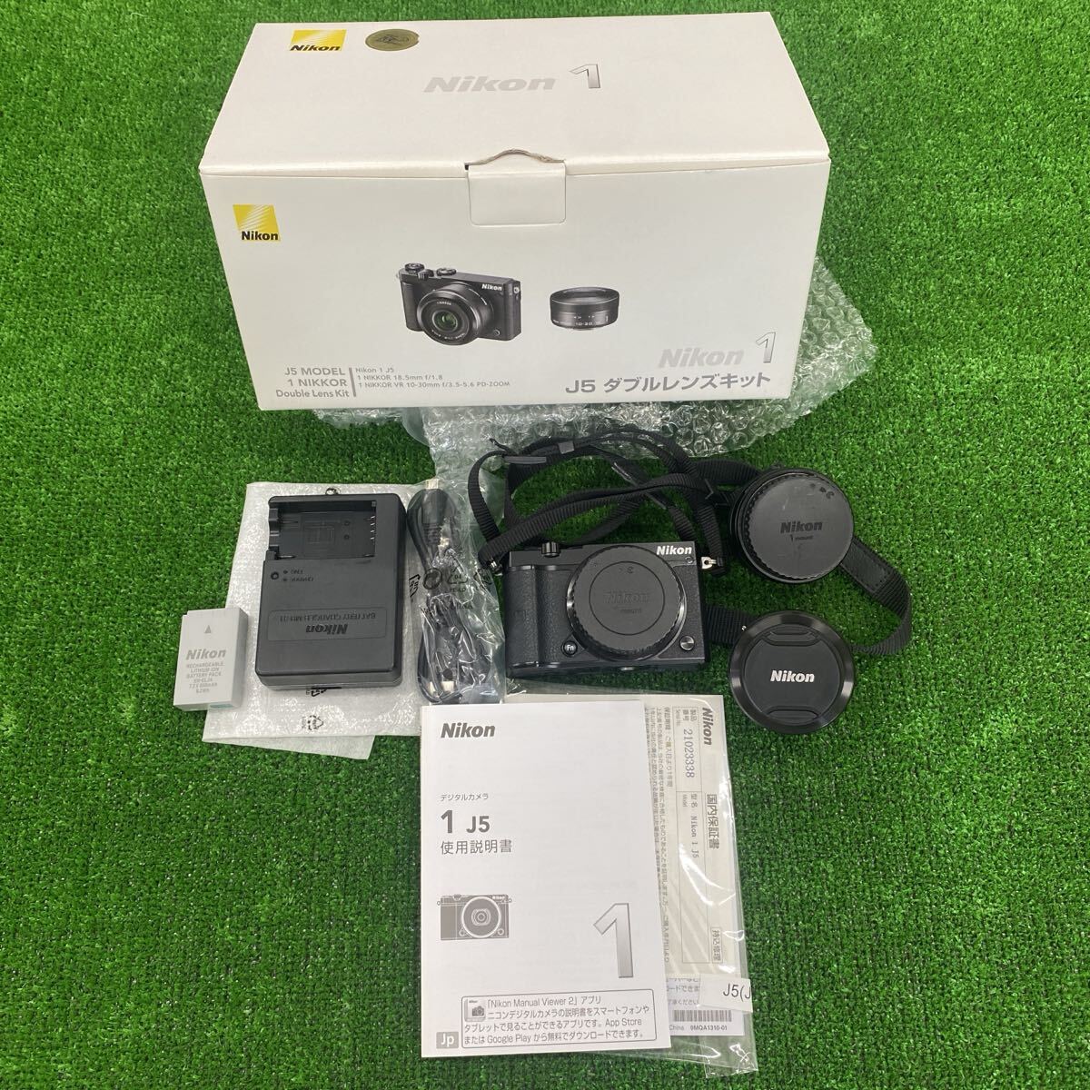 【美品】Nikon1 J5 ダブルレンズキット 管理番号SB710_画像1