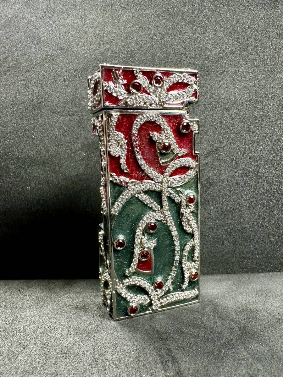 M46 ダンヒル スターリング 925 シルバー ガスライター Dunhill Sterling 925 Silver (St Dupont ,Cartier, Dunhill, Dior コレクション)_画像3