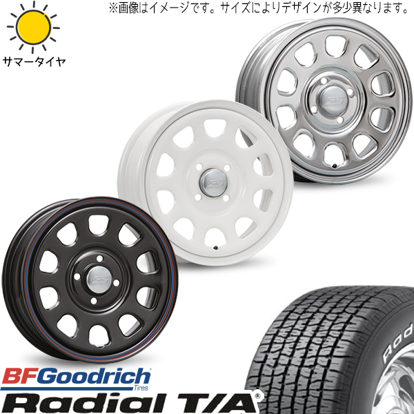 ジムニーシエラ JB74 215/70R15 ホイールセット | BFグッドリッチ ラジアル TA & デイトナSS 15インチ 5穴139.7_画像1