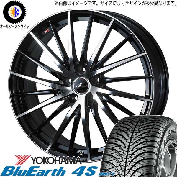 CRZ Swift Sports 205/45R17 всесезонный | Yokohama BluEarth AW21 & Leonis FR 17 дюймовый 5 дыра 114.3