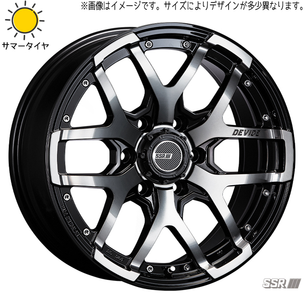 ハイラックスサーフ 265/65R17 ホイールセット | おすすめ輸入タイヤ & ディバイド ZS 17インチ 6穴139.7_画像1