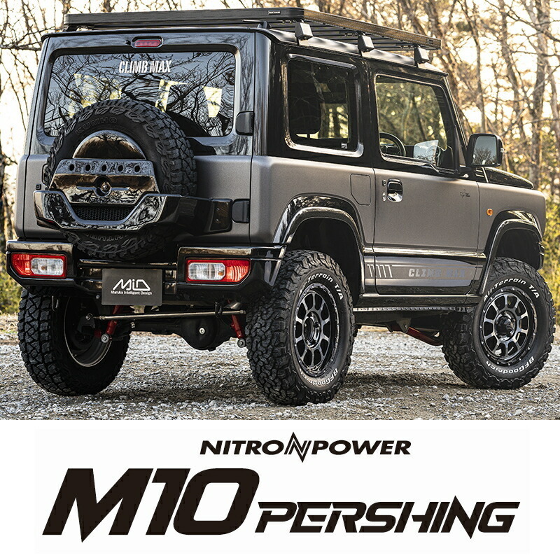 プラド 35X12.50R17 ホイールセット | BFグッドリッチ オールテレーン KO2 & ナイトロパワー M10 パーシング 17インチ 6穴139.7_画像3