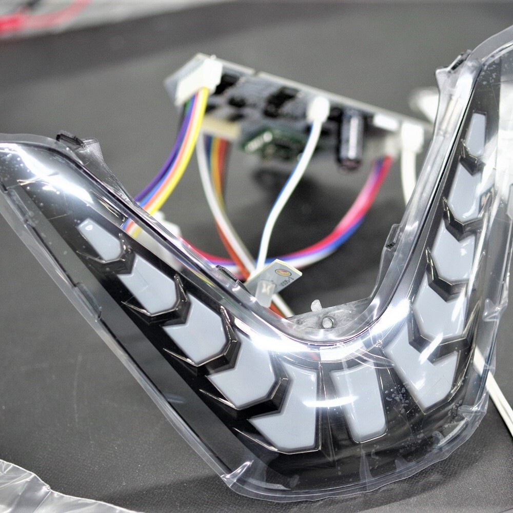 リモコン調色調光 マップランプ CHR C-HR 2019年9月までの前期車両用 LEDルームランプ 室内灯 ブロンズ枠 予備リモコン★AVEST アベスト _画像4