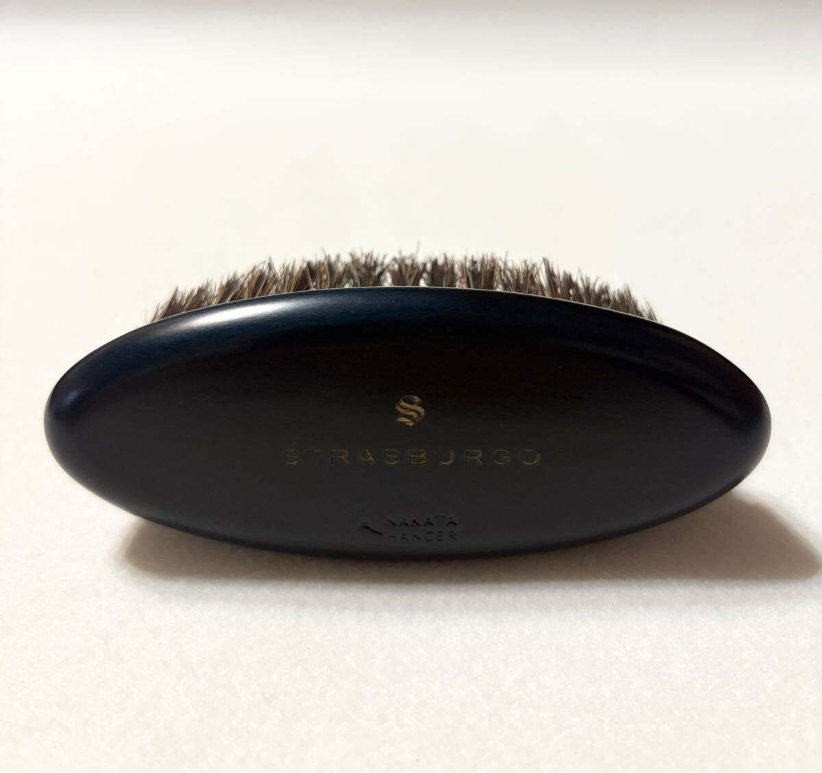 レア品 ストラスブルゴ × ナカタハンガー 洋服ブラシ STRASBURGO NAKTA HANGER 希少 コレクション ブラシ 保存袋_画像2