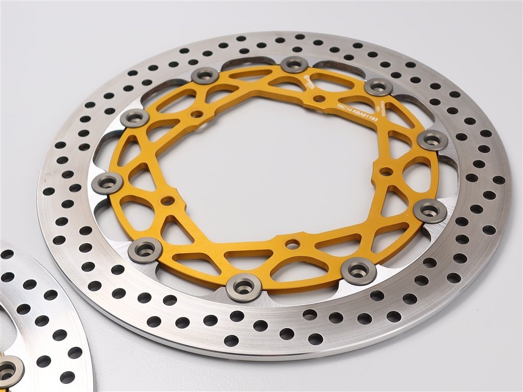 !XSR900/MT-09 ~'21 Brembo передний полный плавающий диск φ310mm/5.5mm толщина прекрасный товар (Y1020A08) поиск / трассер 