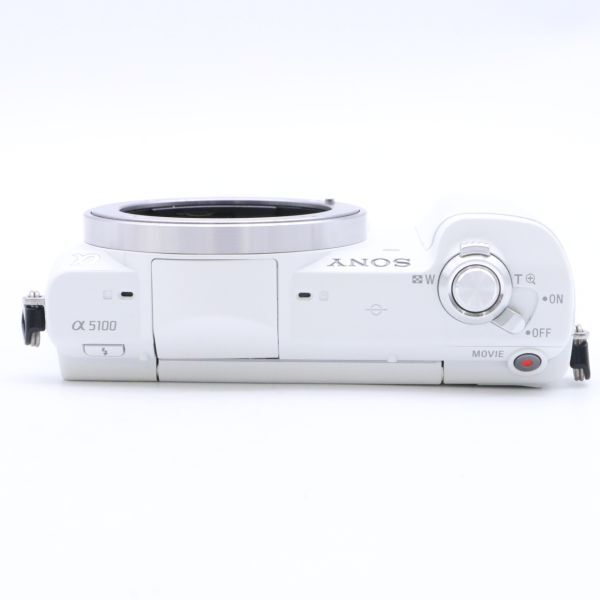 [ первоклассный товар ] Sony α5100 белый + 16-50mm PZ энергия zoom линзы комплект #6360