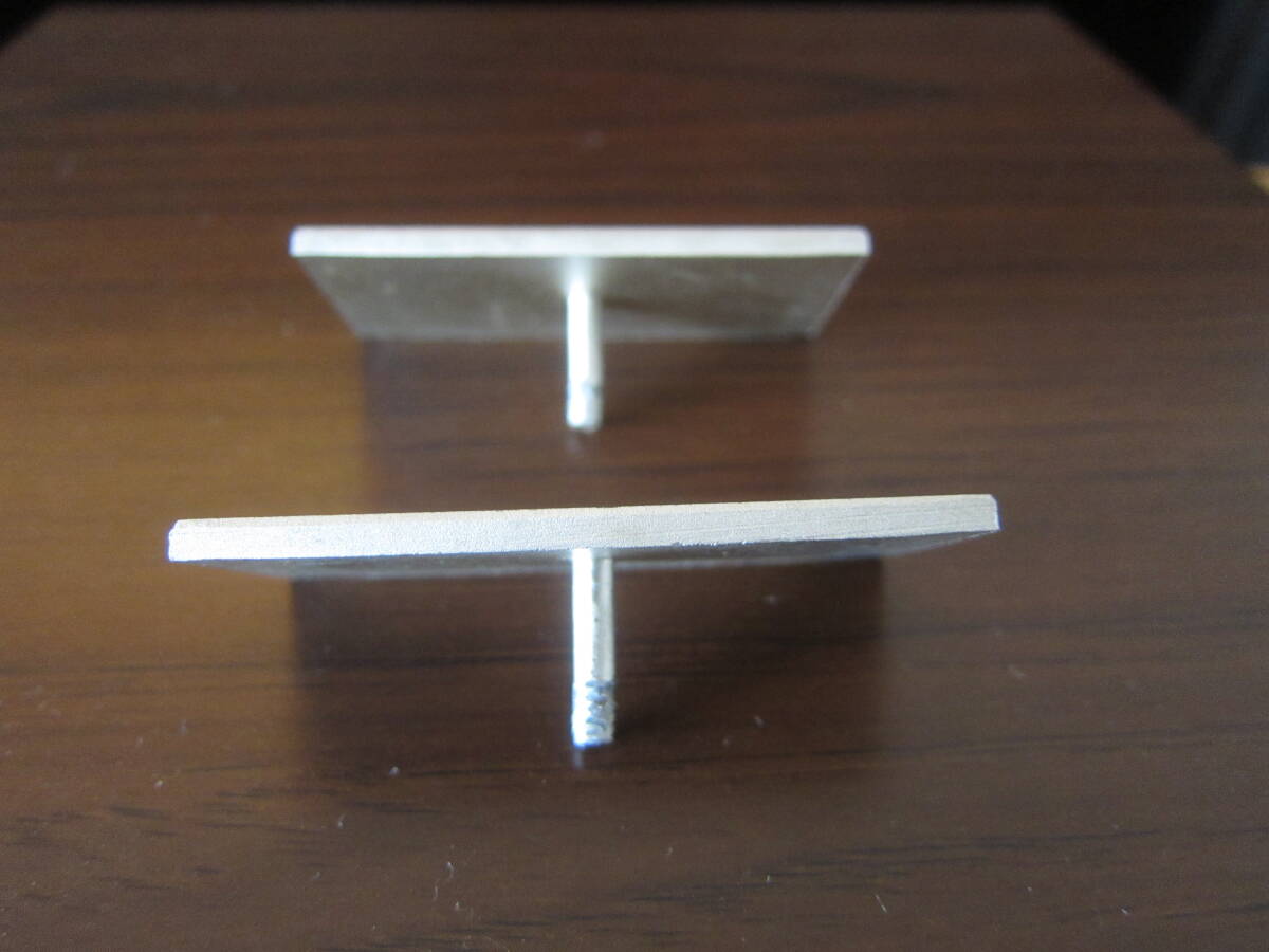 PIONEER パイオニア スピーカー エンブレム 5cm アルミ製 2個_画像6