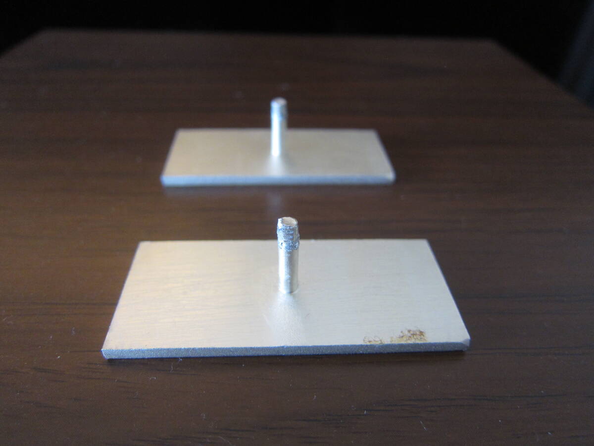 PIONEER パイオニア スピーカー エンブレム 5cm アルミ製 2個_画像7