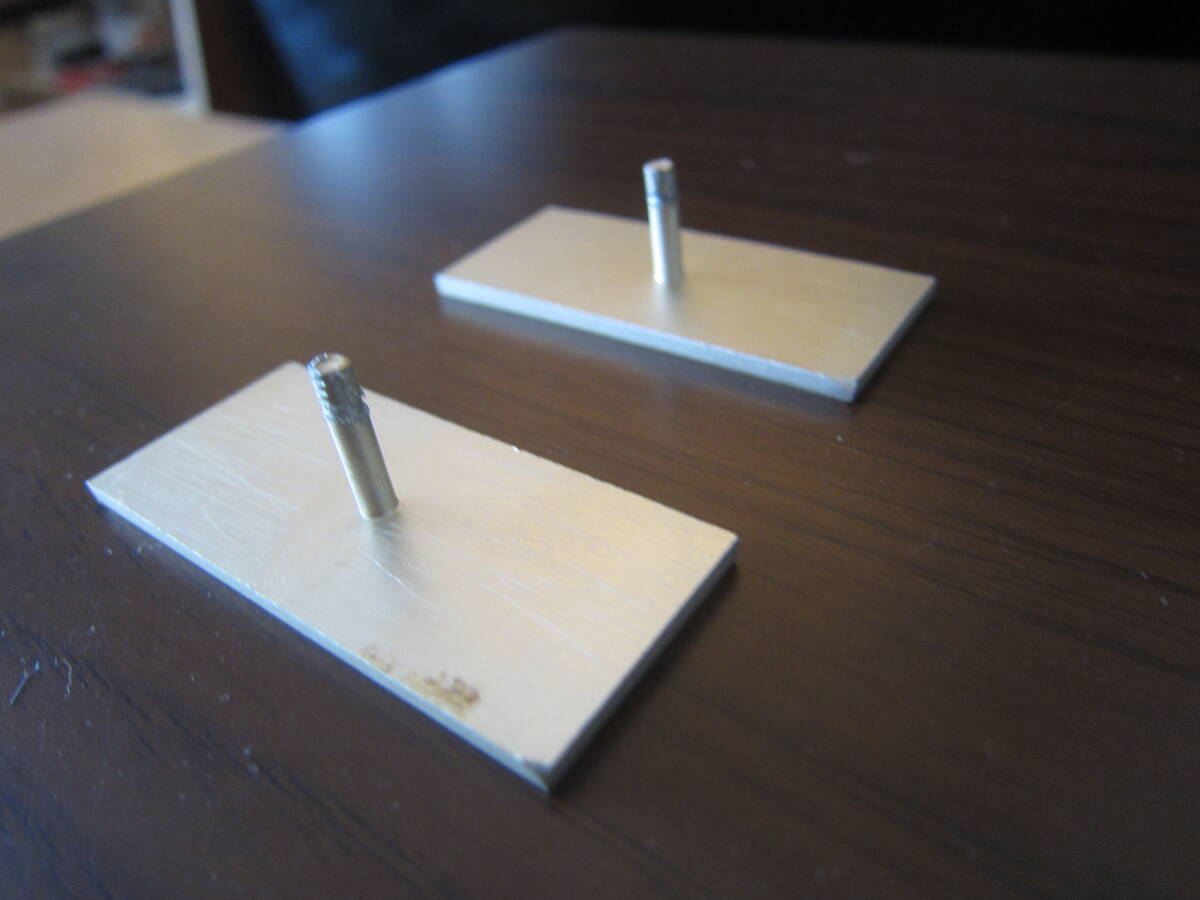 PIONEER パイオニア スピーカー エンブレム 5cm アルミ製 2個_画像9