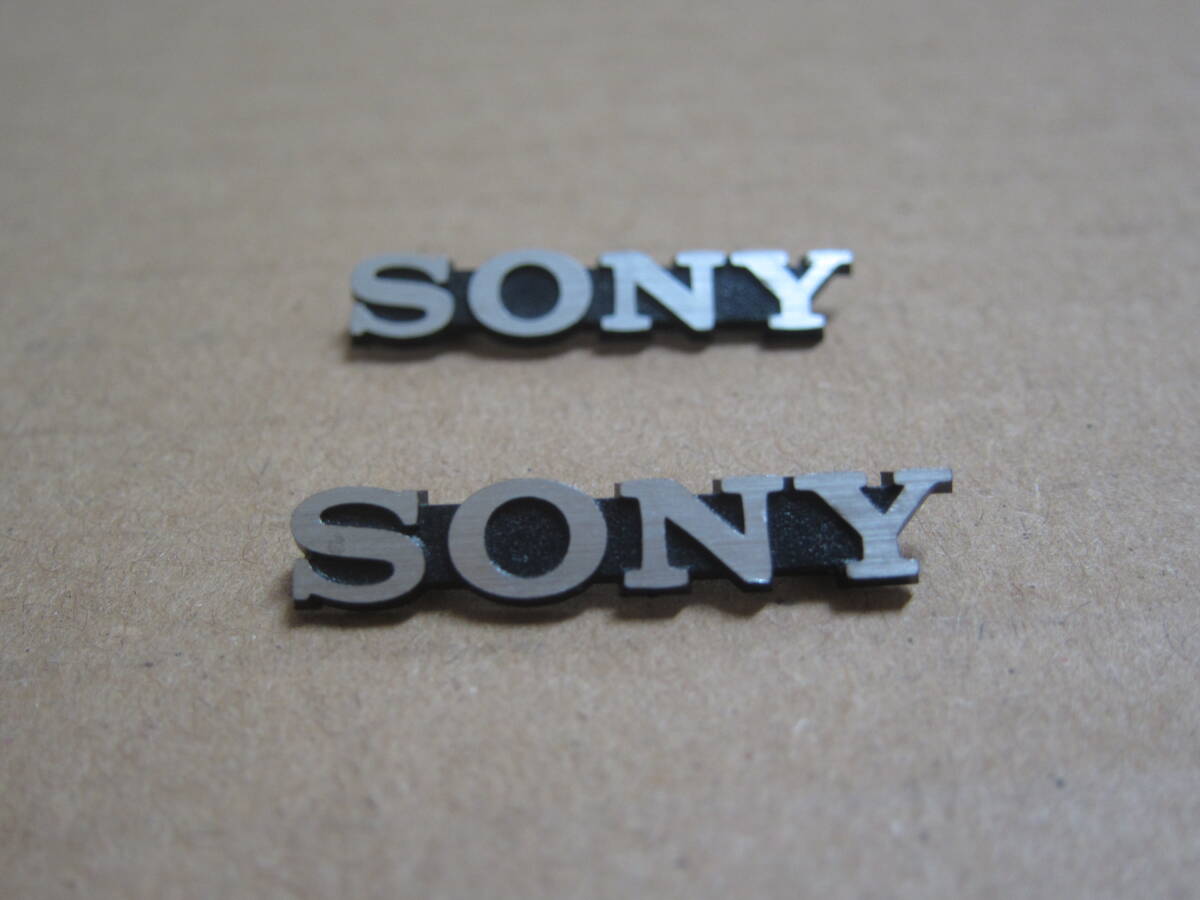 SONY　 スピーカー　 エンブレム　　2.6cm 　　　２個_画像1