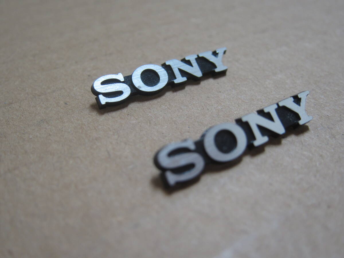 SONY　 スピーカー　 エンブレム　　2.6cm 　　　２個_画像2