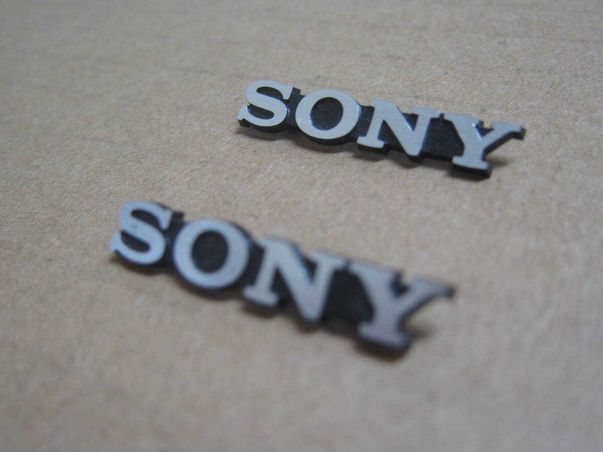 SONY　 スピーカー　 エンブレム　　2.6cm 　　　２個_画像3