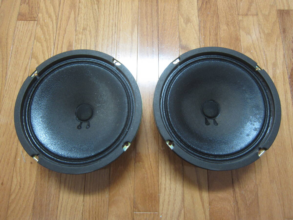 レトロ品! TEISCO  スピーカー  20cm  フルレンジ  JAPAN製   動作品  2個   1028_画像1