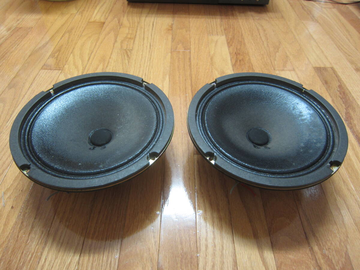 レトロ品! TEISCO  スピーカー  20cm  フルレンジ  JAPAN製   動作品  2個   1028_画像2