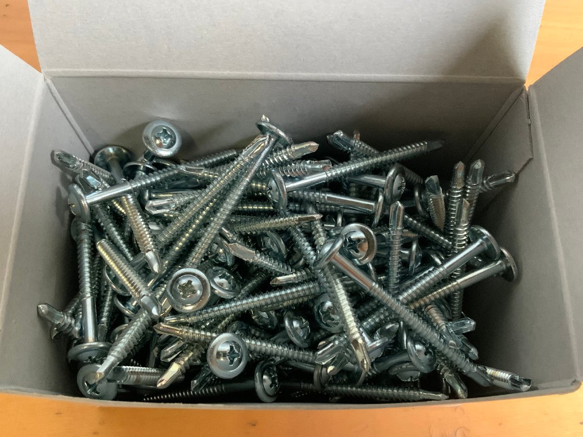 【金物屋在庫品】 ヤマヒロ ジャックポイント MJB60 ユニクロ モドトラス(シンワッシャー) 5×60 150本 日本製_画像2