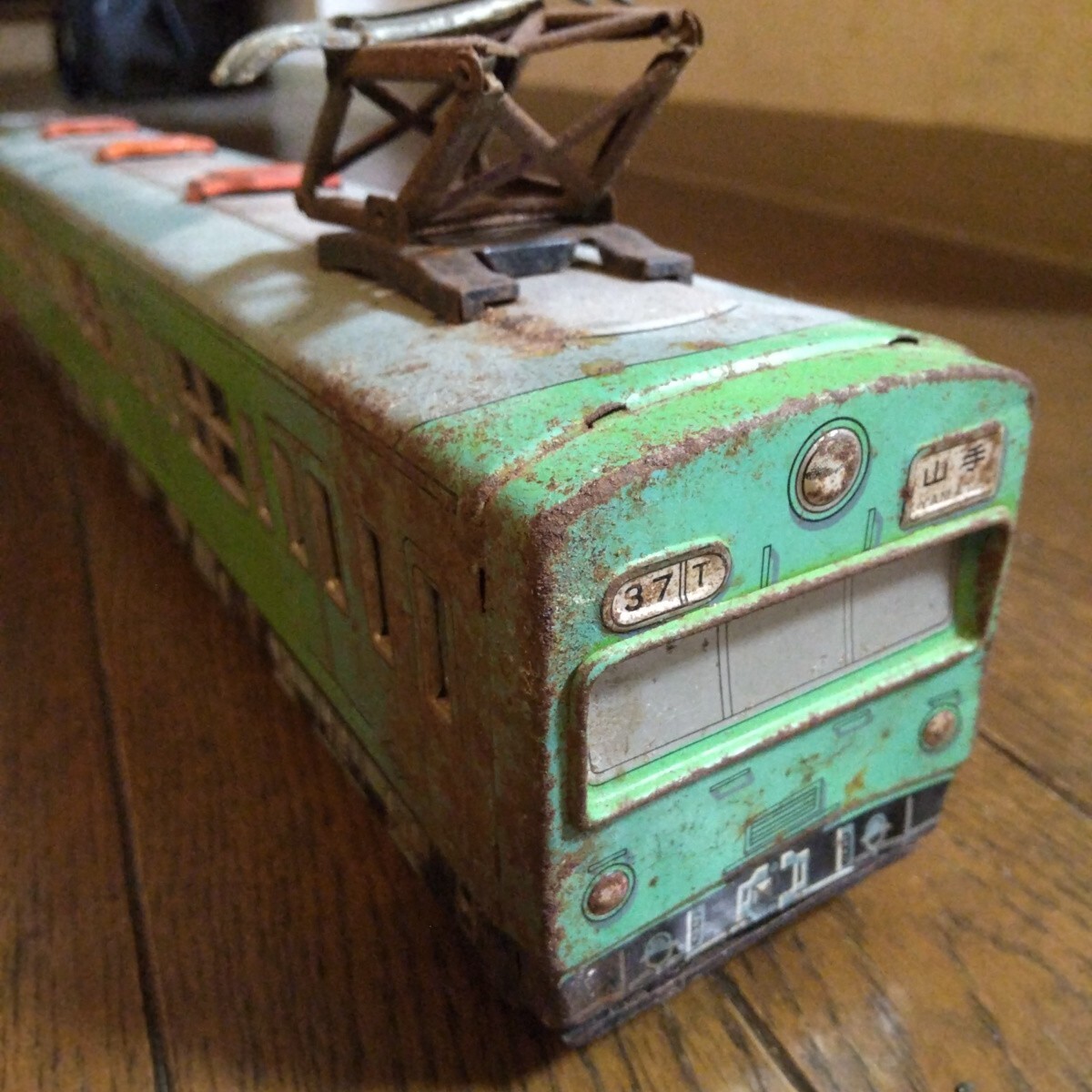 昭和レトロ 山手線 ブリキ国鉄電車 当時物。_画像2