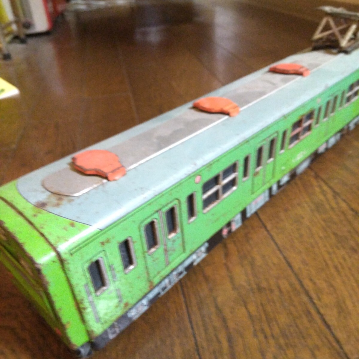 昭和レトロ 山手線 ブリキ国鉄電車 当時物。_画像3