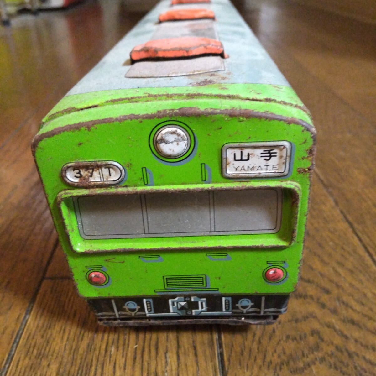 昭和レトロ 山手線 ブリキ国鉄電車 当時物。_画像5