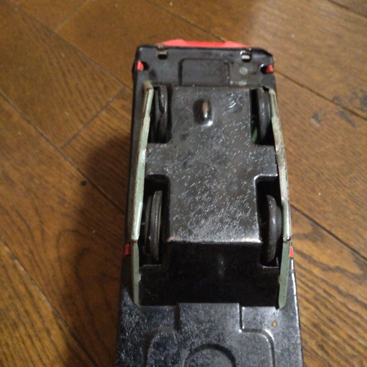 山崎玩具製 ブリキ地下鉄 ジャンク品 当時物。_画像7