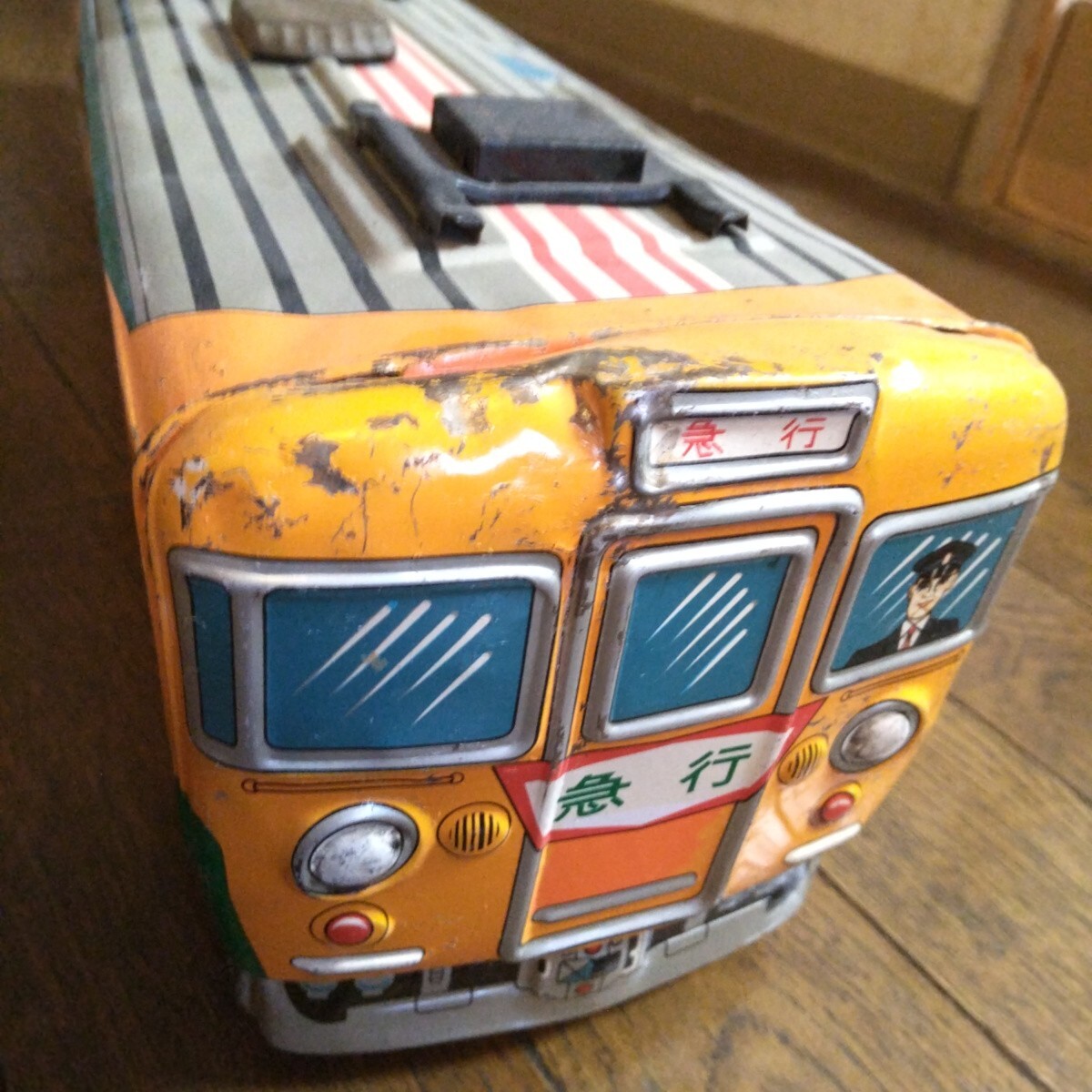 ヨネザワ製 ブリキ 急行電車 57cmサイズ 当時物。_画像3