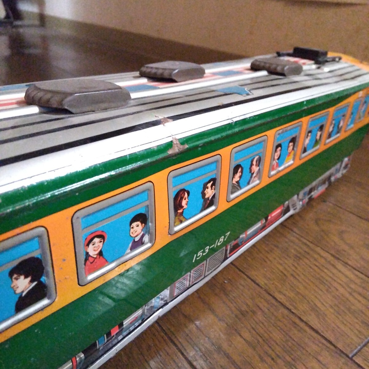 ヨネザワ製 ブリキ 急行電車 57cmサイズ 当時物。_画像4