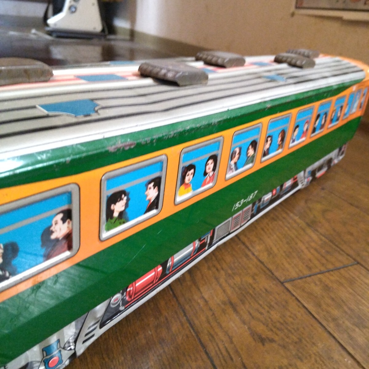 ヨネザワ製 ブリキ 急行電車 57cmサイズ 当時物。_画像5