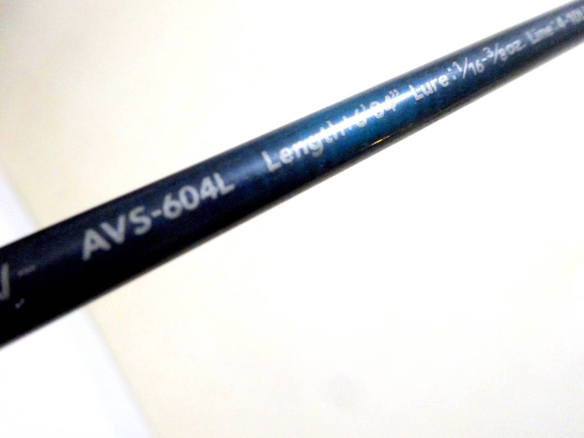 希少 エアバイパー AVS-604L GEEHEAD ヴァイパーデザイン スピニングロッド　フィネスロッド_画像3
