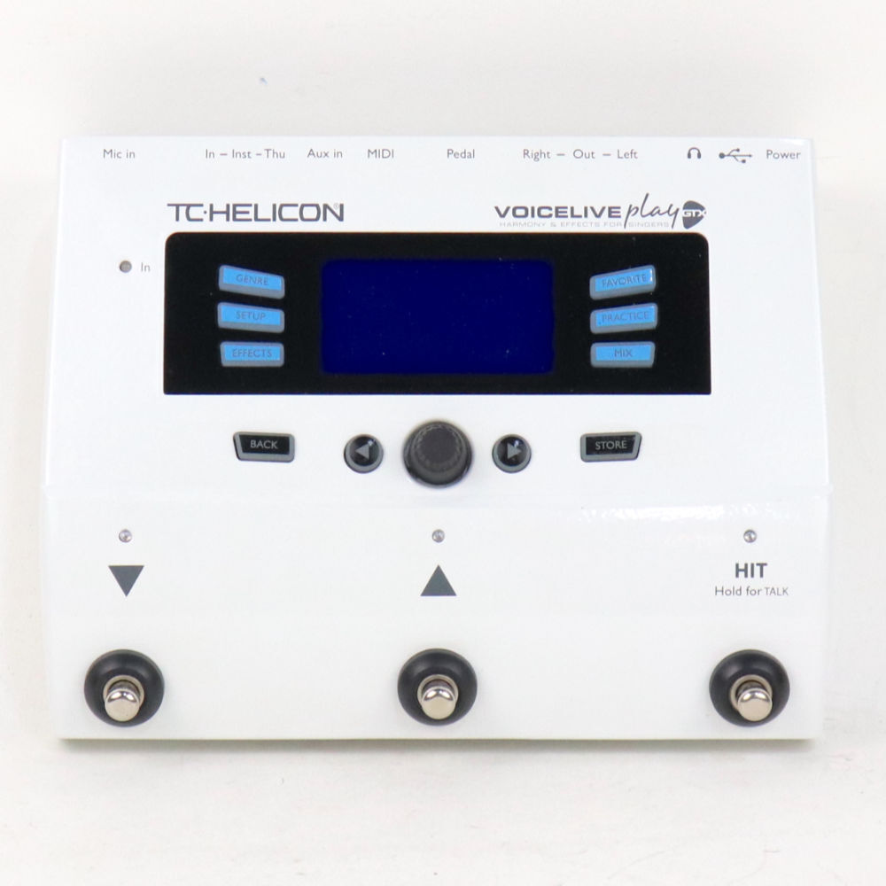 中古 ギターボーカル用エフェクター TC HELICON VOICELIVE play GTX_画像1