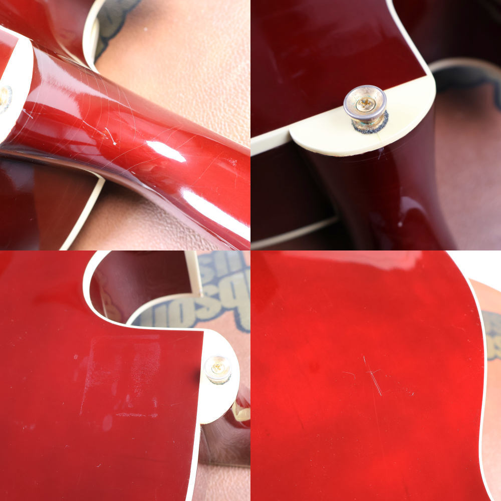  б/у Gibson Custom Shop ES-295 Wine Red Bigsby 1996 год производства Gibson Custom Shop полный акустическая гитара полный ako