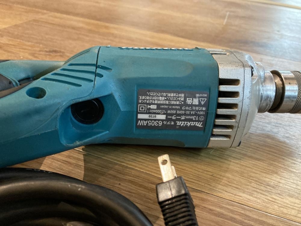 023◆ジャンク品◆makita マキタ 13mm電気ボーラー 6305AW ブレーキ時火花 説明欄必読