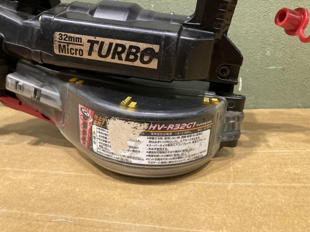 021■おすすめ品■MAX 32mm高圧ねじ打機 ターボドライバ HV-R32G1 本体のみ_画像3