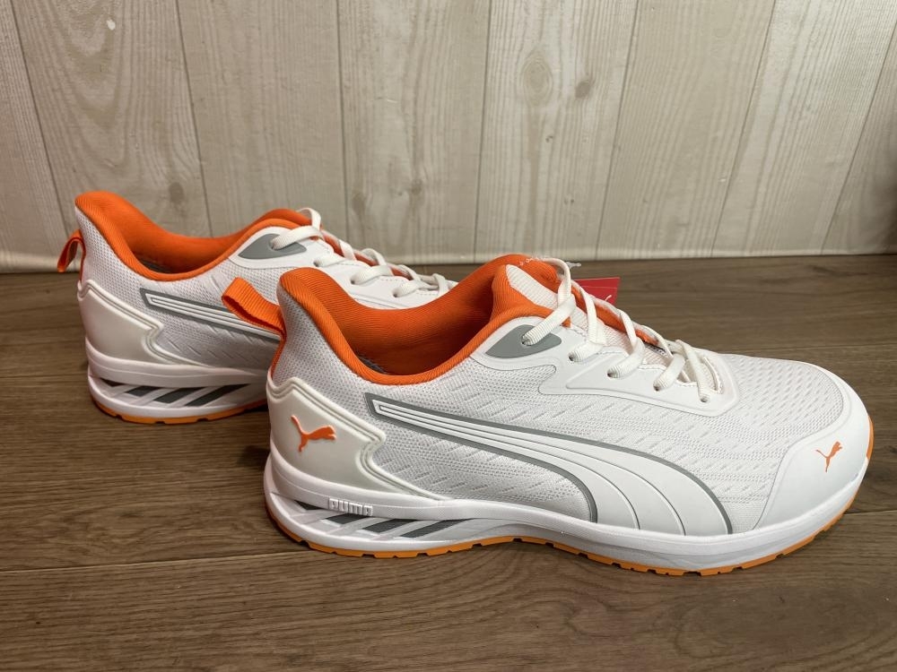 009▼未使用品▼PUMA プーマ プロスニーカー 64.404.0 グライドホワイトロー 26.5cm 保管品_画像4