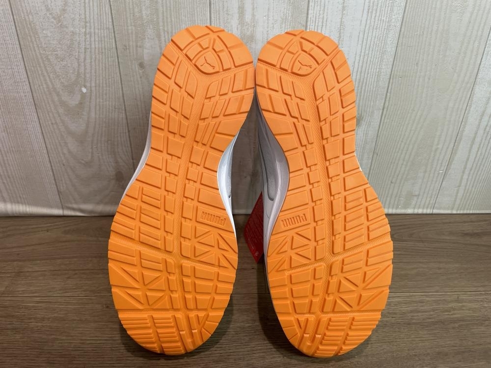 009▼未使用品▼PUMA プーマ プロスニーカー 64.404.0 グライドホワイトロー 26.5cm 保管品_画像6