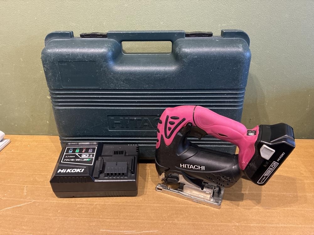 021# рекомендация товар # Hitachi Koki 135mm беспроводной лобзик CJ18DSL зарядное устройство, аккумулятор 1 шт приложен 