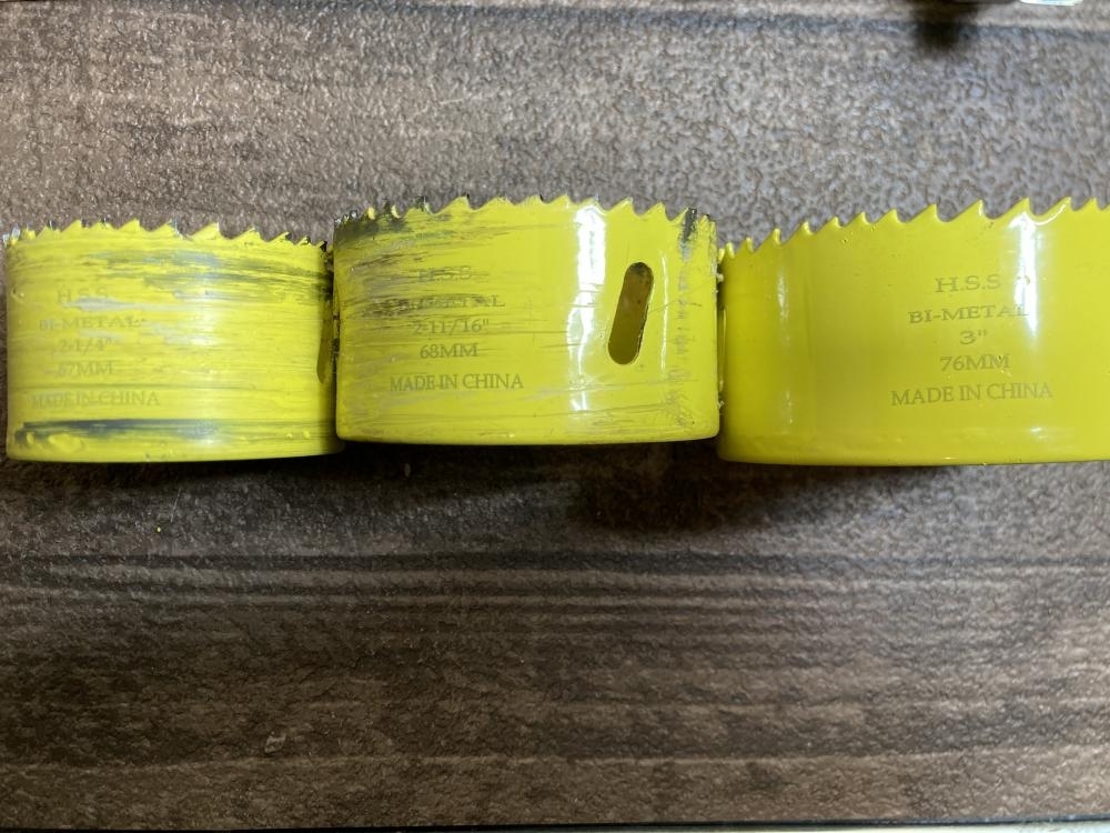 020♪おすすめ品・即決価格♪メーカー不明 ホルソーセット 型式不明　現状品_画像4