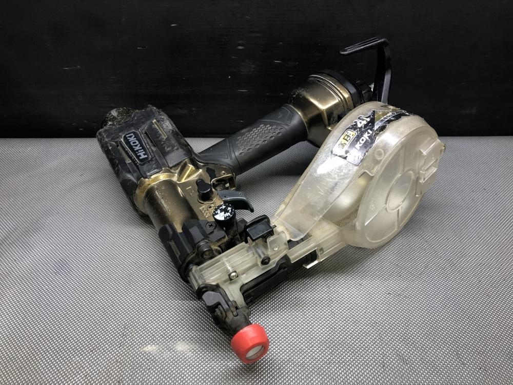 015●ジャンク品●HiKOKI 41㎜高圧ねじ打ち機 WF4HS トリガー箇所から少しエア漏れ(釘打ち可能)_画像5