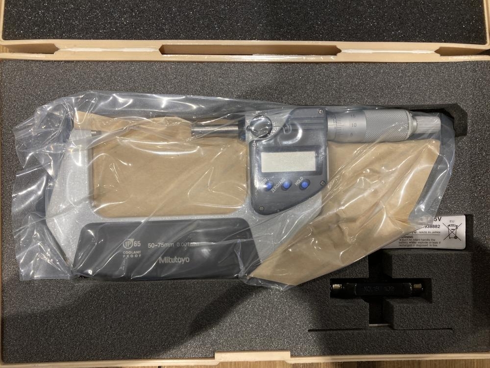 024V не использовался товар VMitutoyo цифровой микрометр MDC-75MJ 293-232