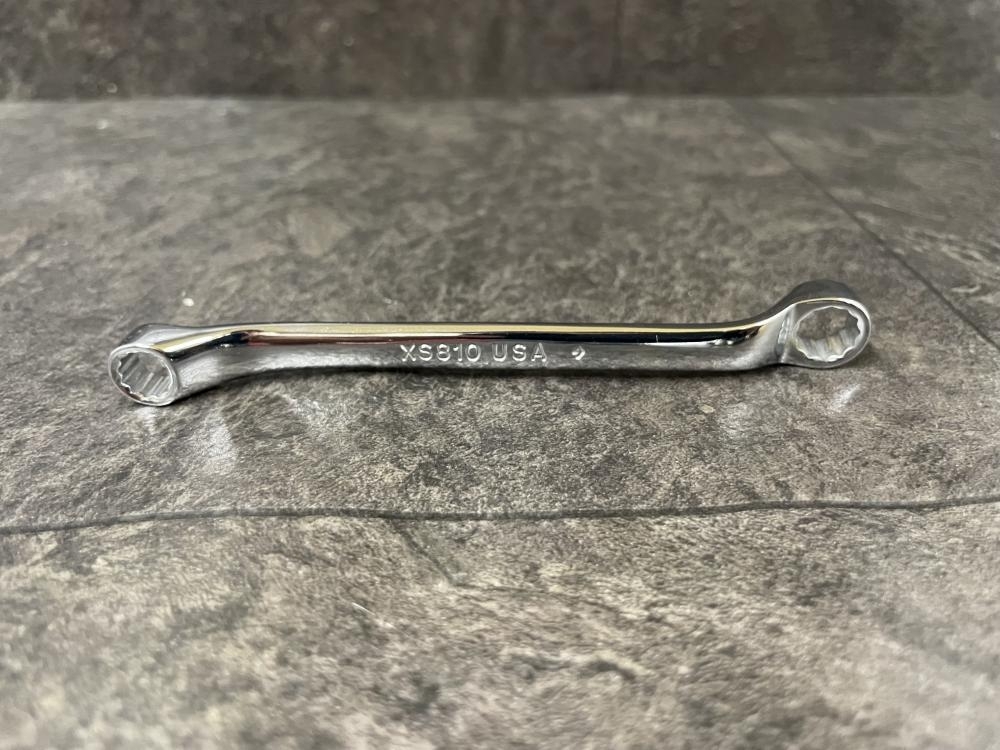 009V не использовался товар V Snap-on Snap-on очки ключ XS810 старый Logo 1/4,5/16 дюймовый размер