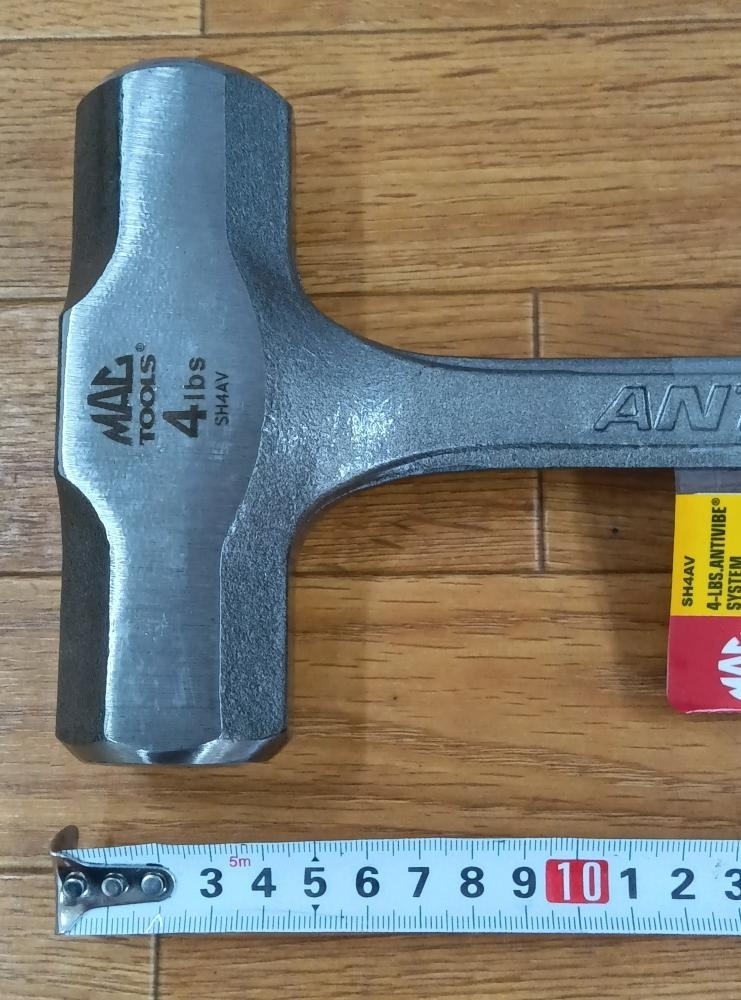 003☆未使用品・即決価格☆　MACTOOLS Anti-Vibeスレッジハンマ SH4AV_画像2