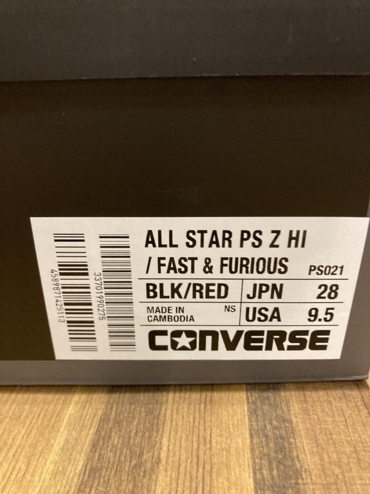 024▼未使用品▼コンバース 安全靴 CPD 28.0cm PS021 PS Z Hi_画像9