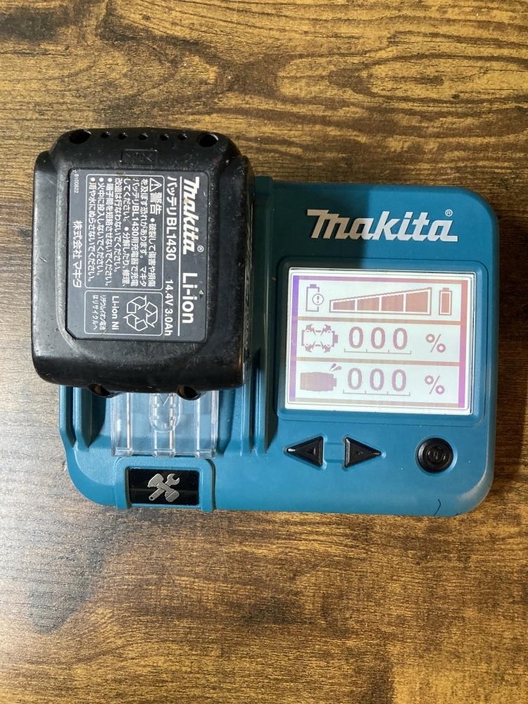 025♪おすすめ品♪マキタ バッテリ BL1430 充電回数47回・旧型・充電通電確認済_画像9