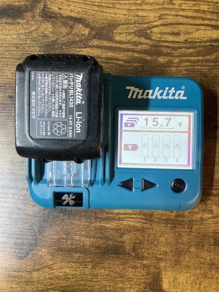 025♪おすすめ品♪マキタ バッテリ BL1430 充電回数47回・旧型・充電通電確認済_画像10