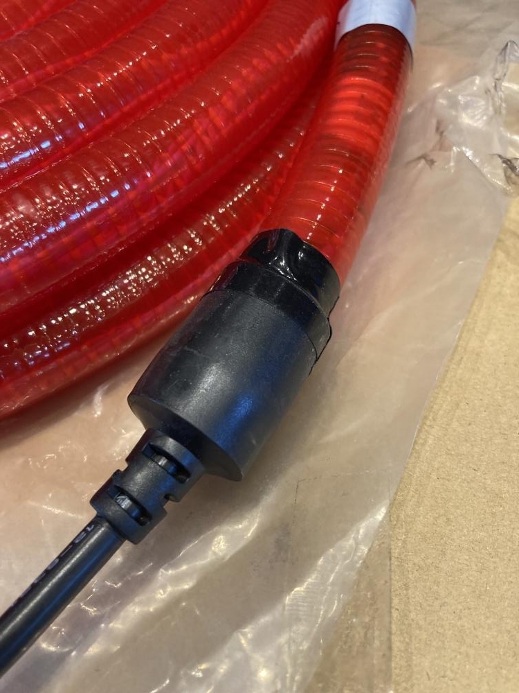 025♪未使用品・即決価格♪メーカー不明(キタムラ?) LEDチューブφ22×10m 2点セット 型式不明(KC-100?) 未使用保管品 シール剥がし跡有_画像4