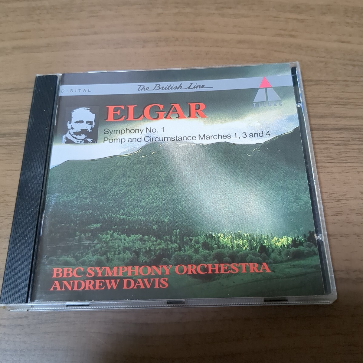 エルガー：交響曲第１番、行進曲 「威風堂々」 デイヴィス_画像1