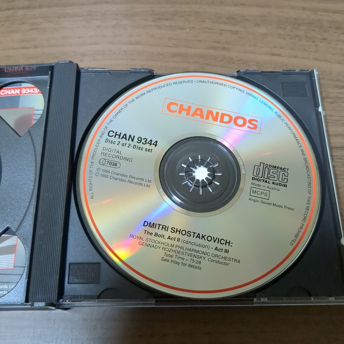 ゲンナジーロジェストヴェンスキー GENNADY ROZHDESTVENSKY SHOSTAKOVICH:BOLT-COMPLETE_画像3