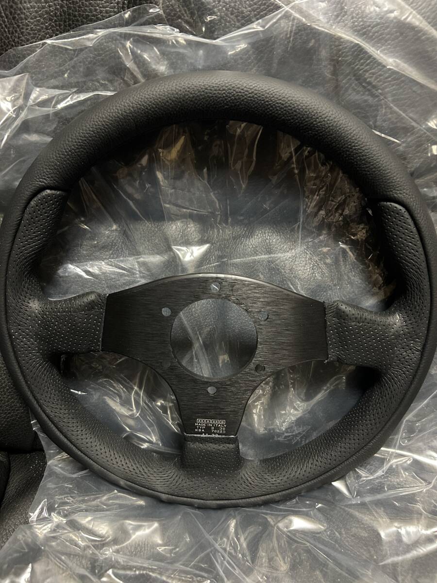 momo レザーステアリング team 30ティーム チーム　30パイ 30mm 小径_画像2