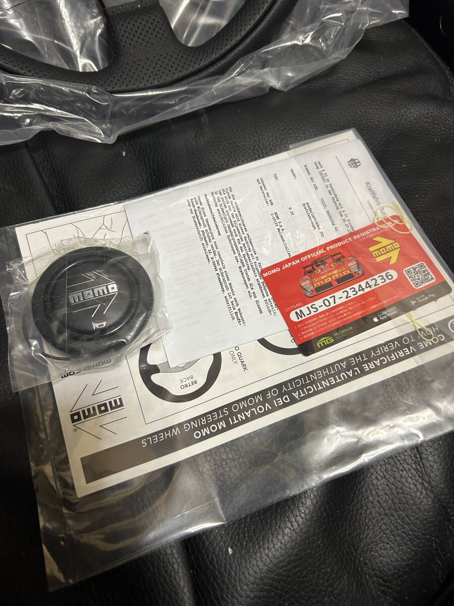 momo レザーステアリング team 30ティーム チーム　30パイ 30mm 小径_画像5