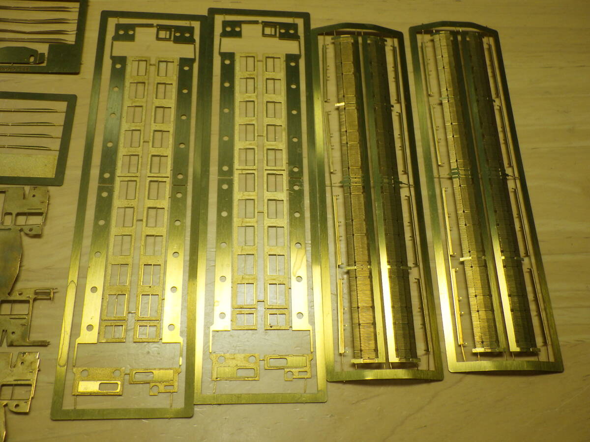 ジャンク No.2 Nゲージ Studio FEEL キハ90系 キハ91 金属キット パーツ 2両 まとめて スタジオフィール 国鉄 JR_画像3