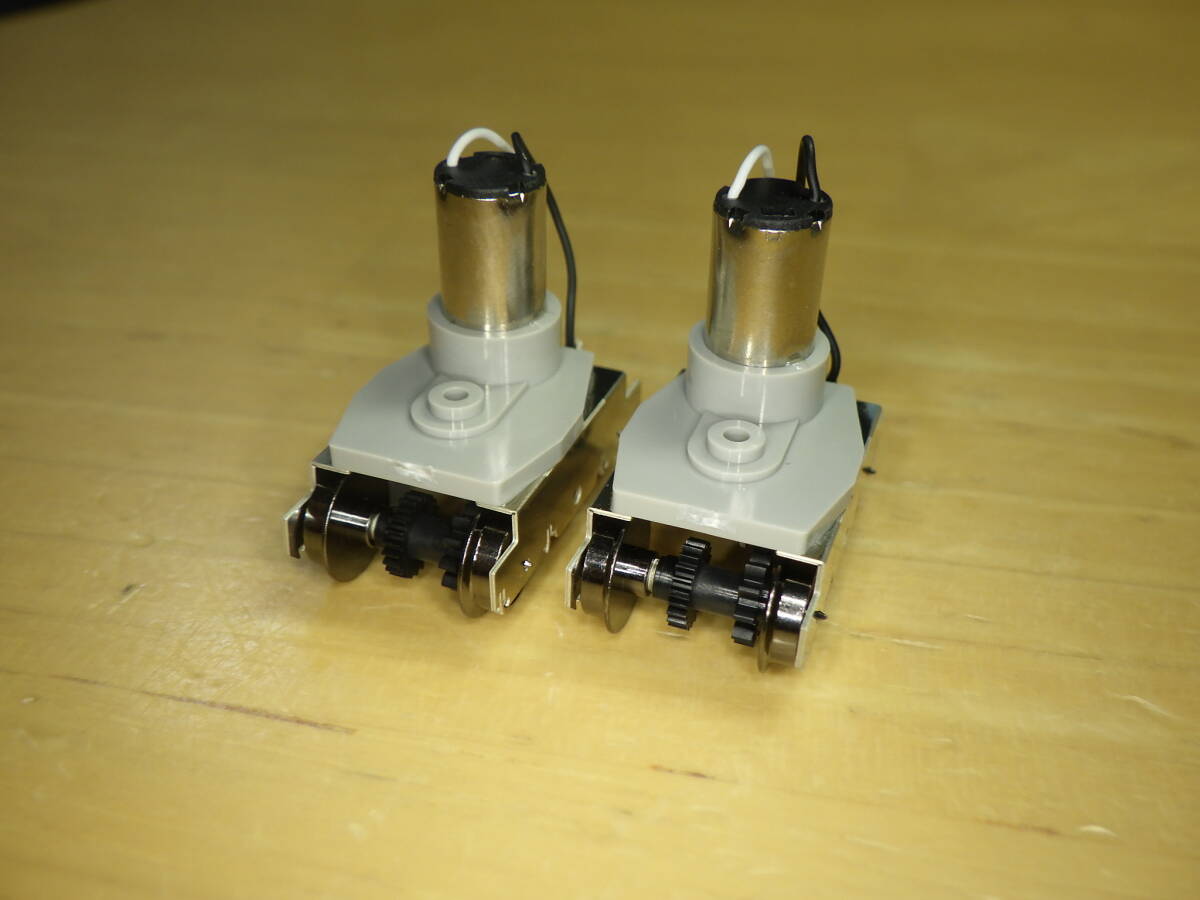 No.23 ワールド工芸 キヤ97用 Nゲージ モーター付き動力台車 動作確認済み 2個 キヤ97 HOナロー 9mm_画像6