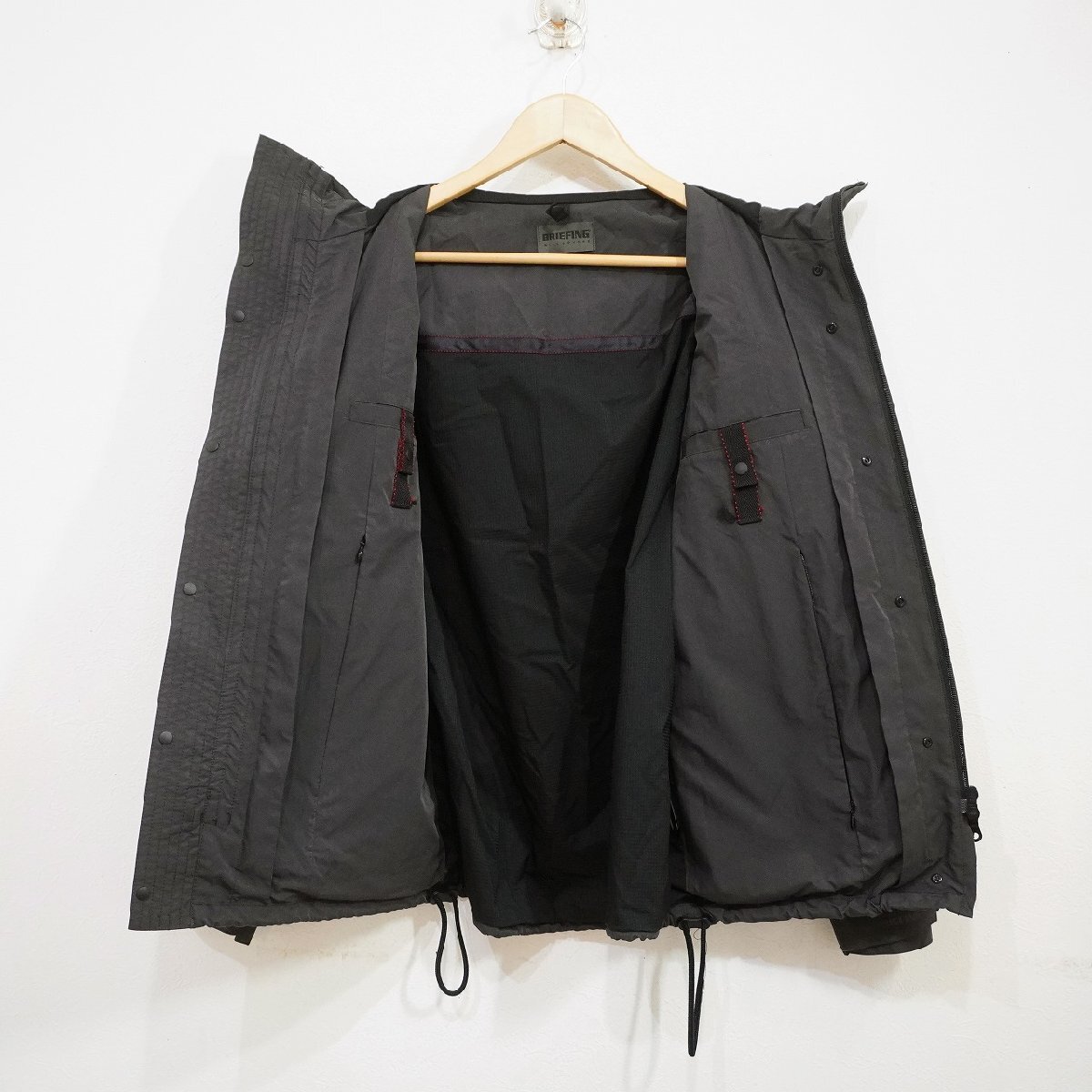 BRIEFING (M) パッカブル ミリタリーブルゾン 670-0112012 ブリーフィング ジャケット ナイロン J10-39_画像3